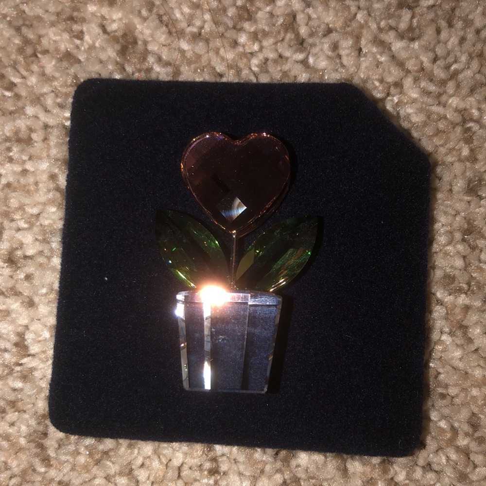 🌸NWT/NIB! SWAROVSKI RETIRED Pink Heart 🌸 - Picture 5 of 7
